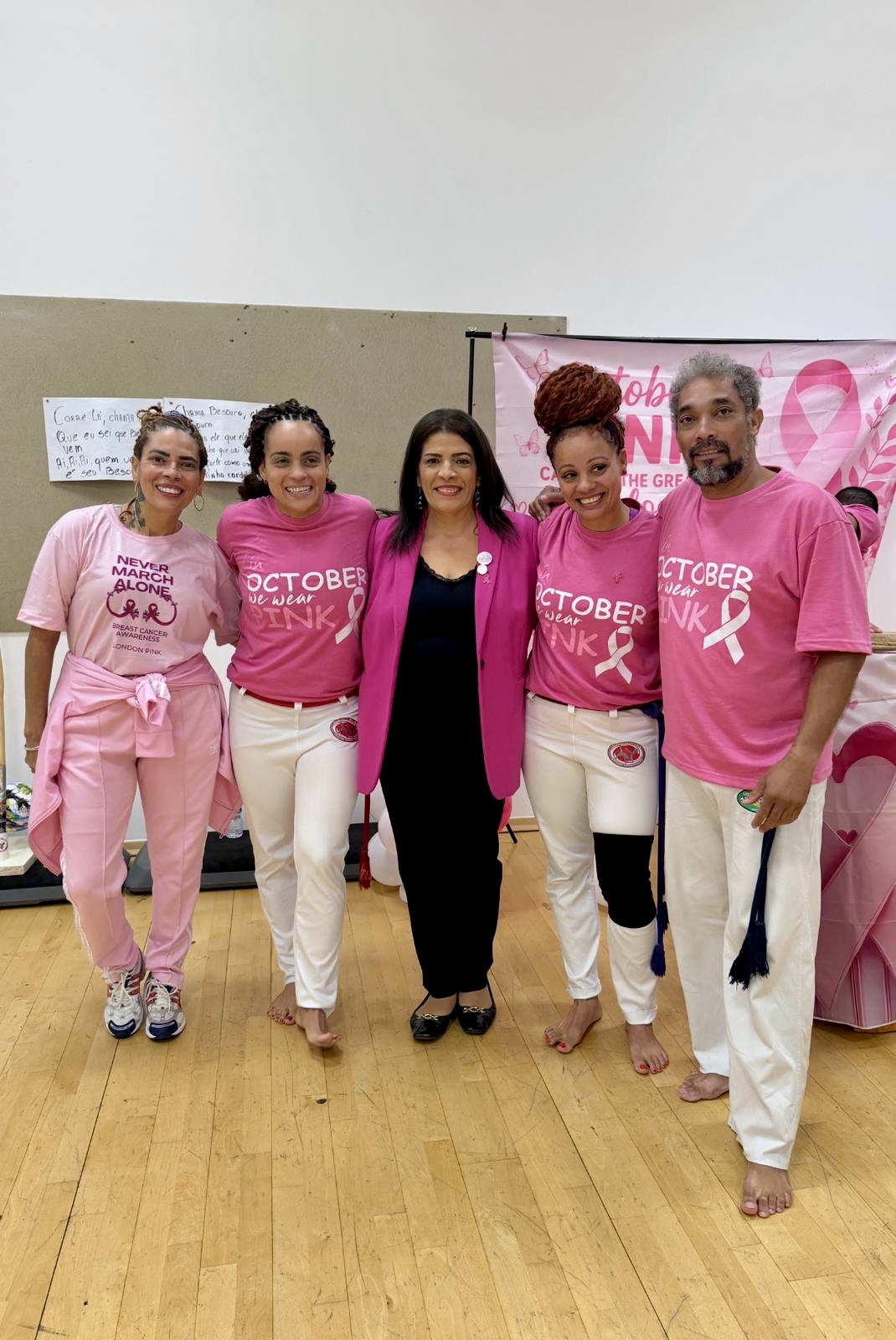 Pink Night . teachers and special guest