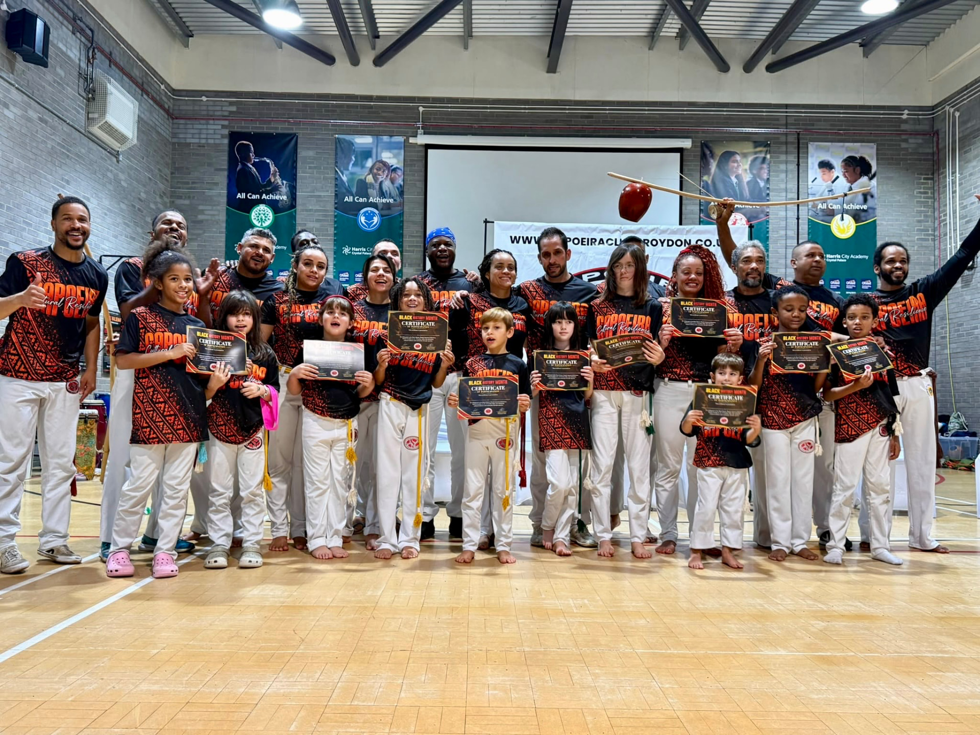 Kids graduation . certificates and smiles